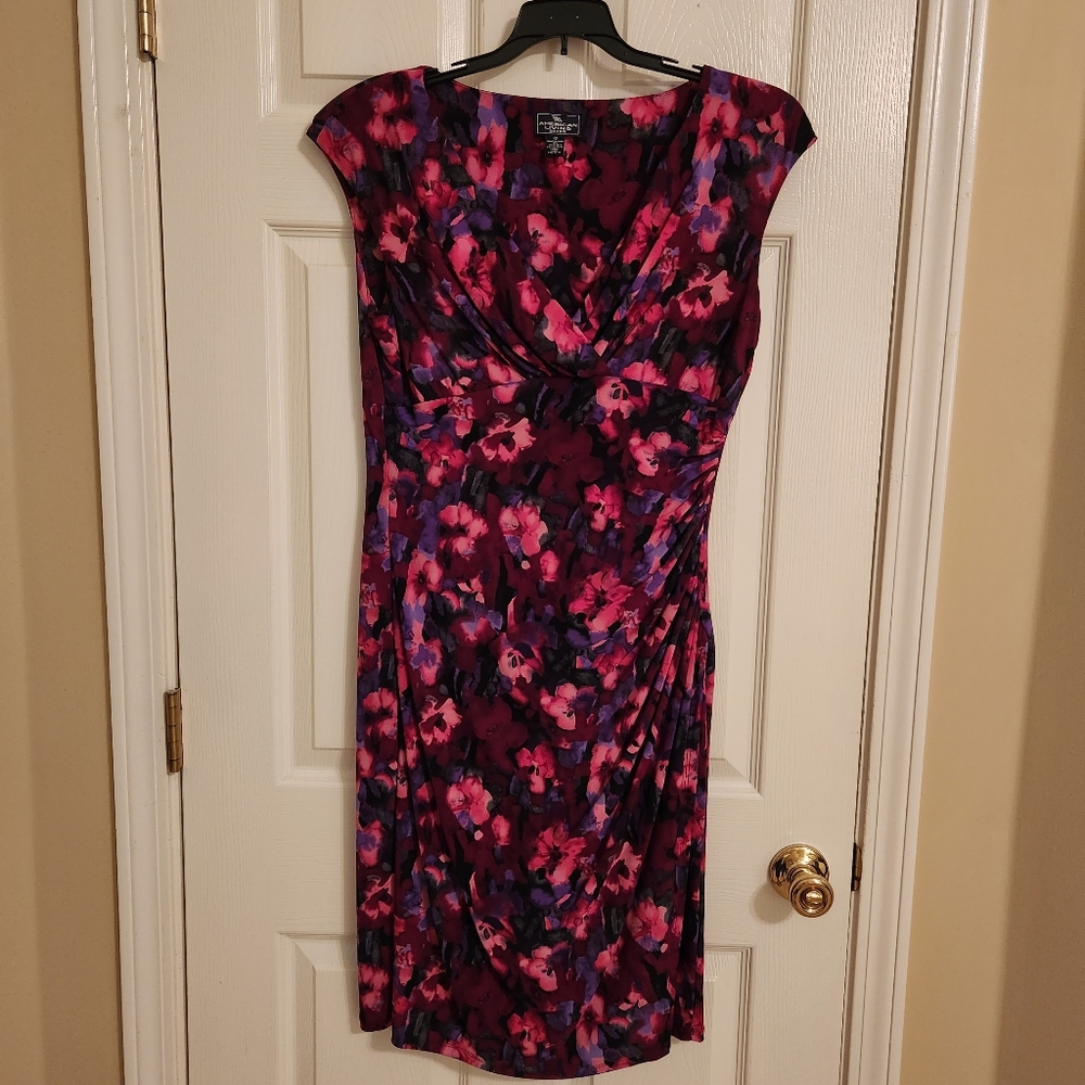 NWOT faux wrap dress
